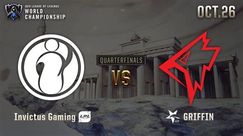 griffin vs ig|IG vs GRF .